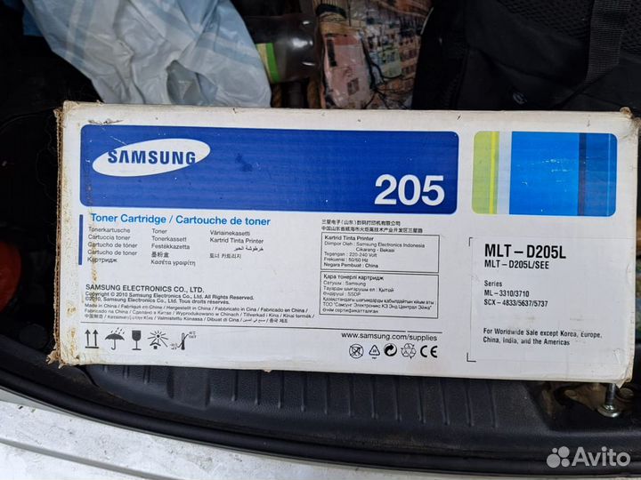 Картридж оригинальный samsung MLT-D205L