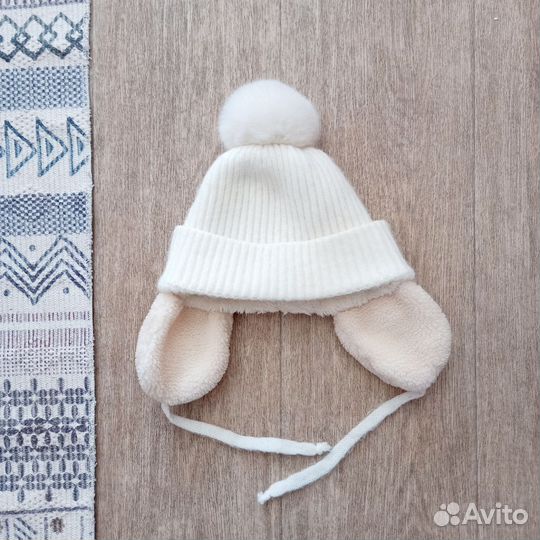 Шапка зимняя детская 5 6 лет