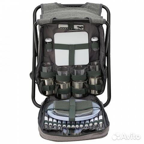 Рюкзак для пикника kyoda на 4 персоны стул