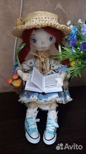 Кукла интерьерная из хлопка