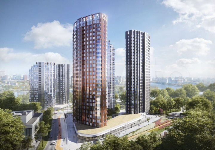 Квартира-студия, 32,7 м², 6/29 эт.