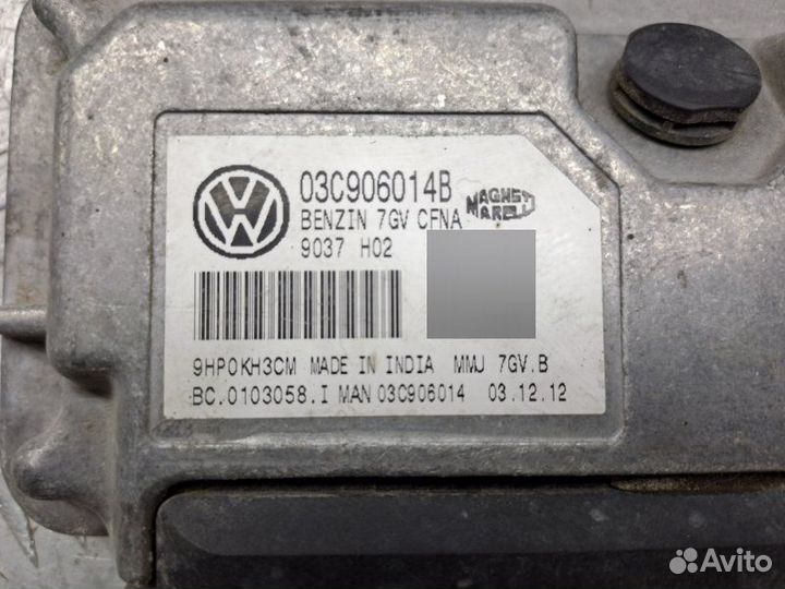 Блок управления двигателем Volkswagen Polo 5 MK5