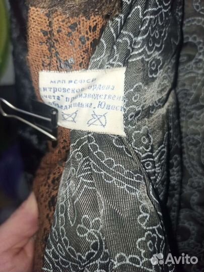 Шуба женская натуральная 44 46,сделана в СССР