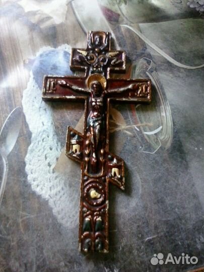 Крест распятие настенный