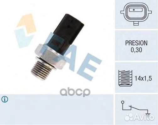 12703, FAE, Датчик давления масла в двигателе