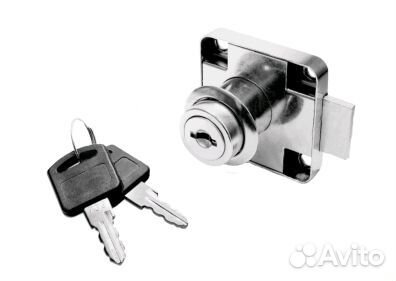 Замок прямоугольный D19х22, GS