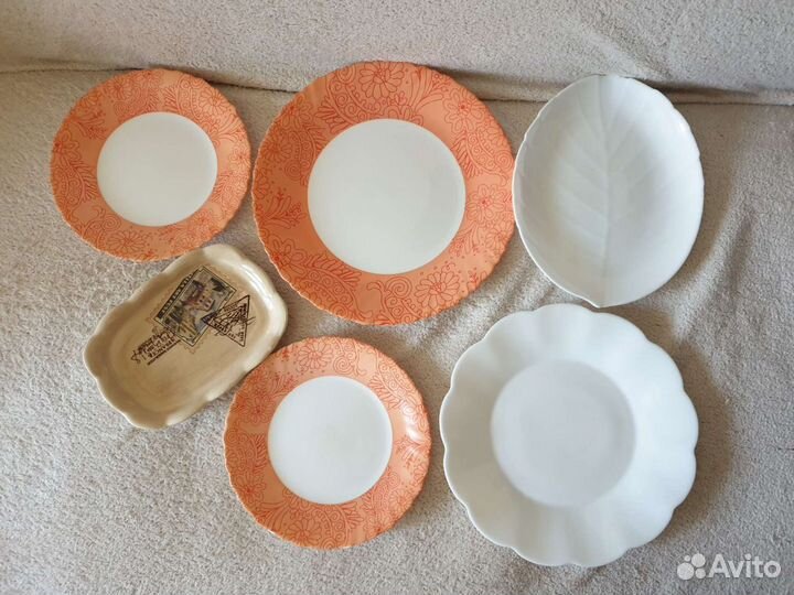 Набор столовой посуды тарелки