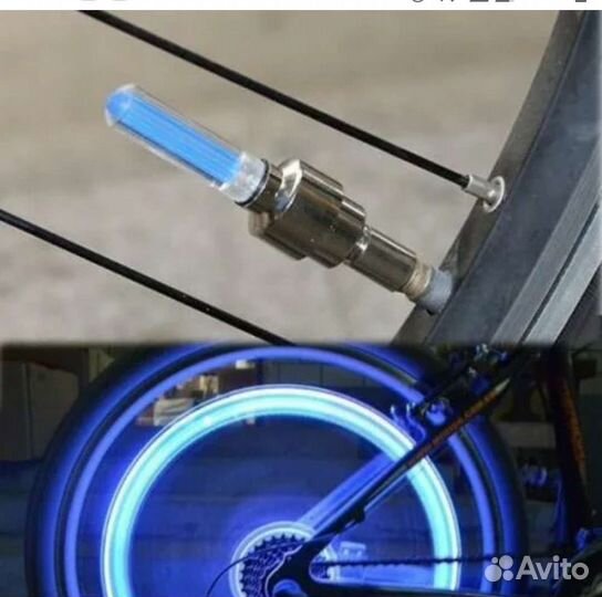 Свет на колесо велосипеда