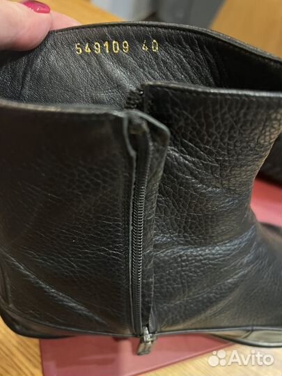 Полусапоги женские натуральная кожа