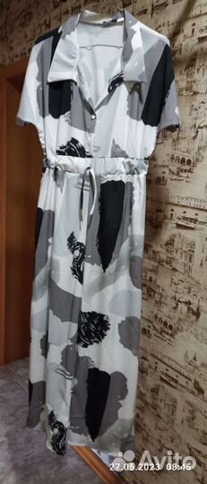 Платье-комбинезон низ брюки 42-44-46размер