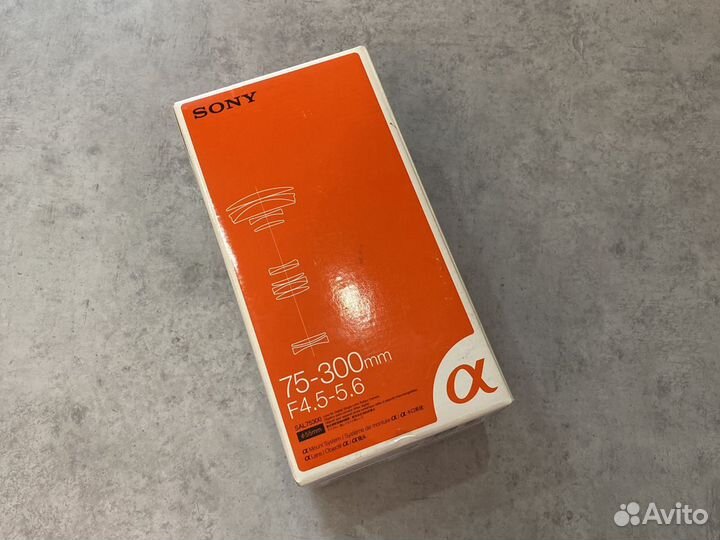 Объектив sony