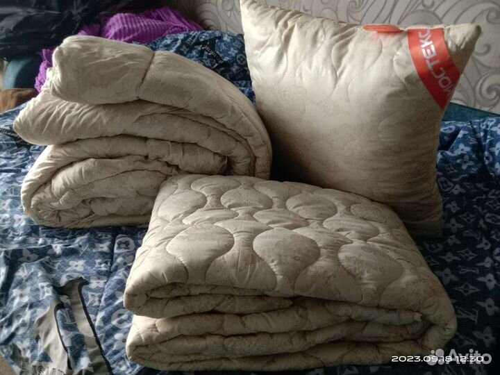 Одеяло и подушки коллекция кашемир