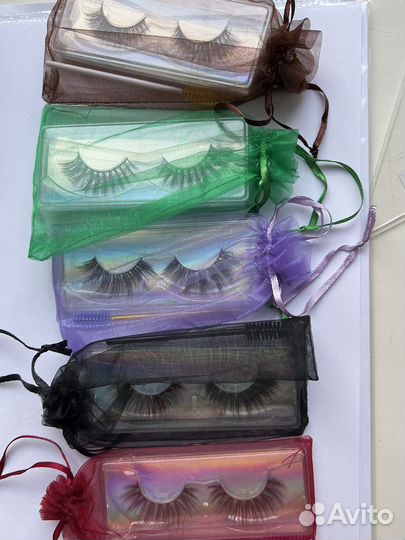 Накладные ресницы набор