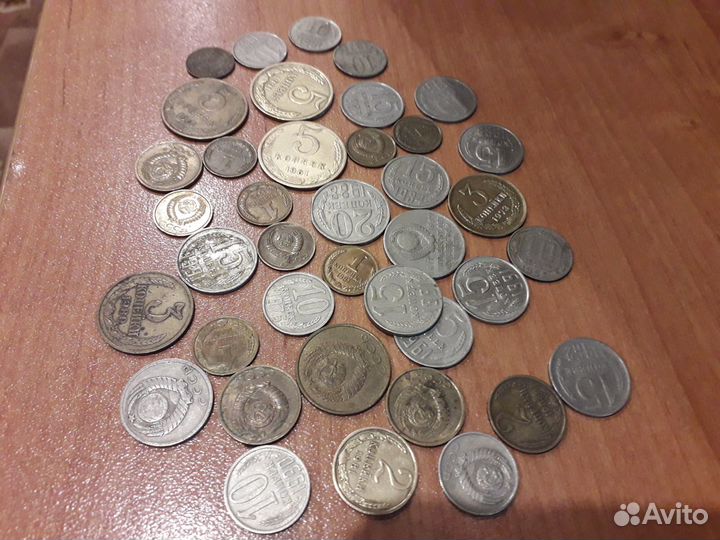 Монеты ссср, РФ и банкноты РФ