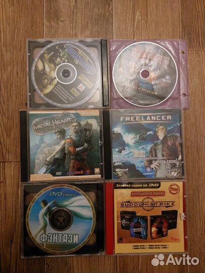 Диски игры, фильмы и т.п