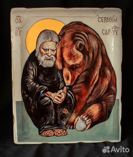 Икона ручной работы 