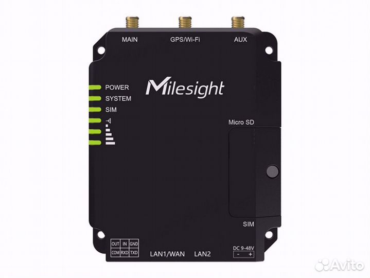 LTE маршрутизатор Milesight UR32-L04EU серии Pro