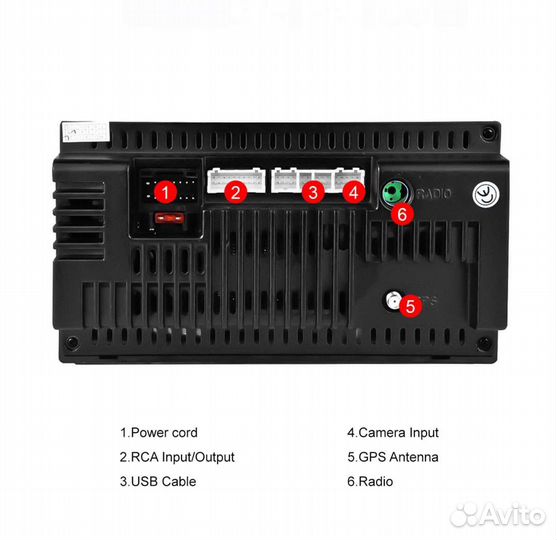 Магнитола 2din android 7 дюймов 2/32