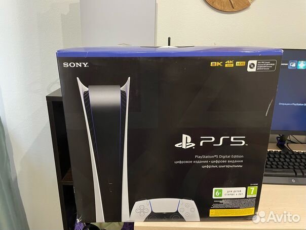 Sony playstation 5 ps5 с играми (digital edition)