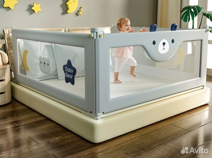Детский защитный бортик барьер на кровать