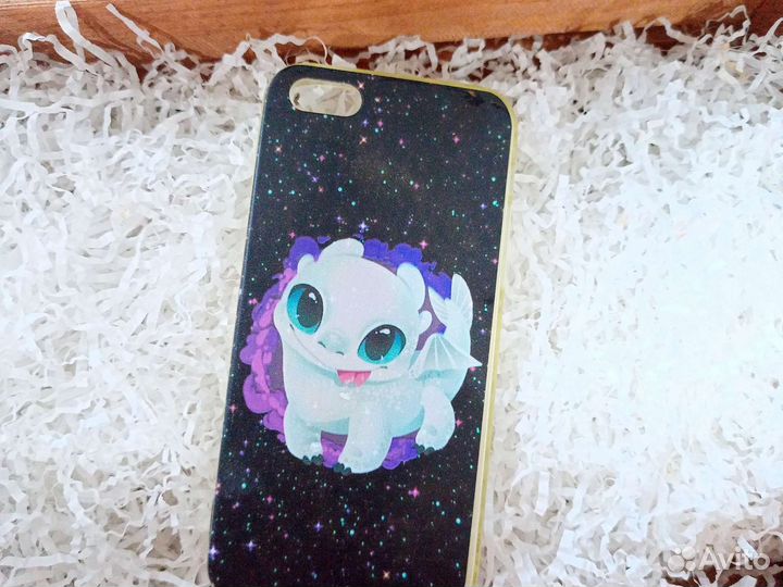 Чехол для 4 Айфона ночная фурия