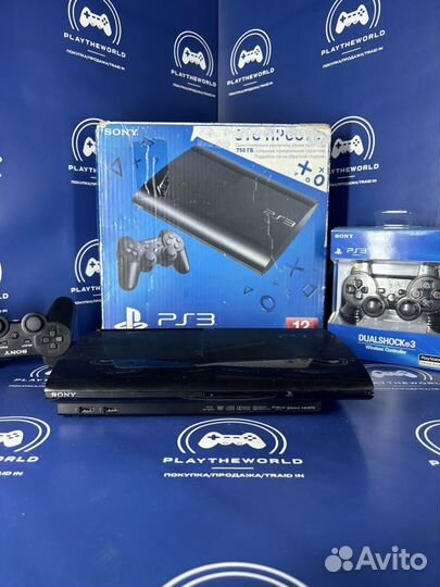 Sony PlayStation 3 Super Slim+1000игр/Гарантия