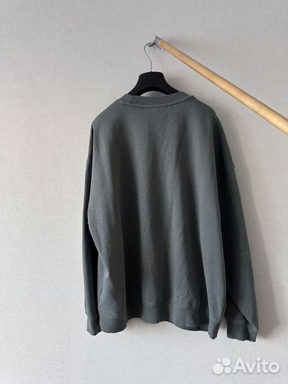 Свитшот серо зеленый weekday