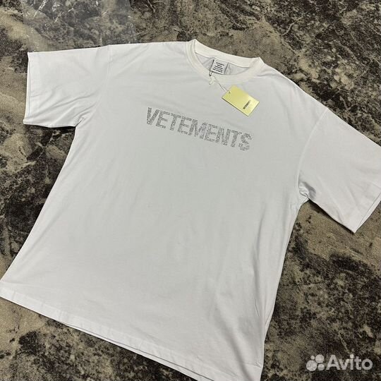 Футболка Vetements Стразы Tee