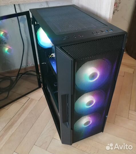 Игровой пк, i7, RX570, 16gb, SSD, HDD