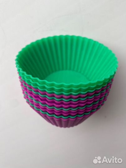 Формочки силиконовые для кексов