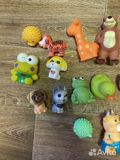 Резиновые игрушки