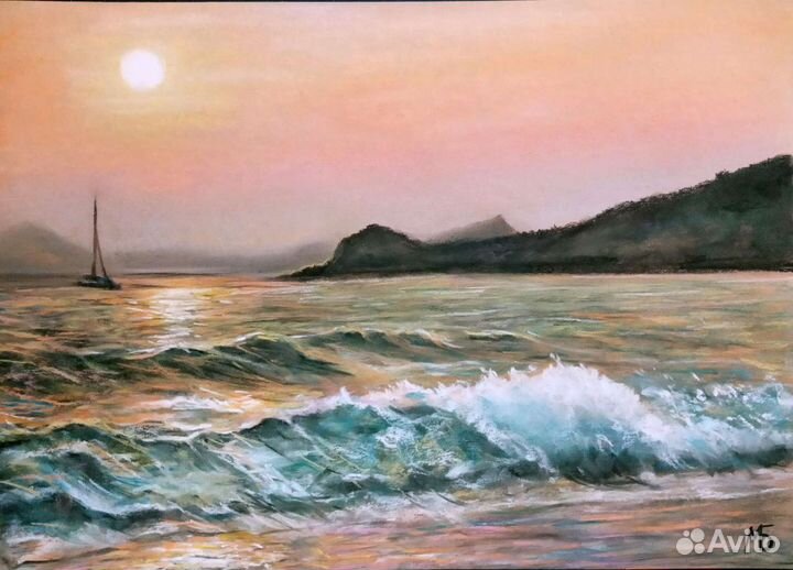 Интерьерная картина с морем