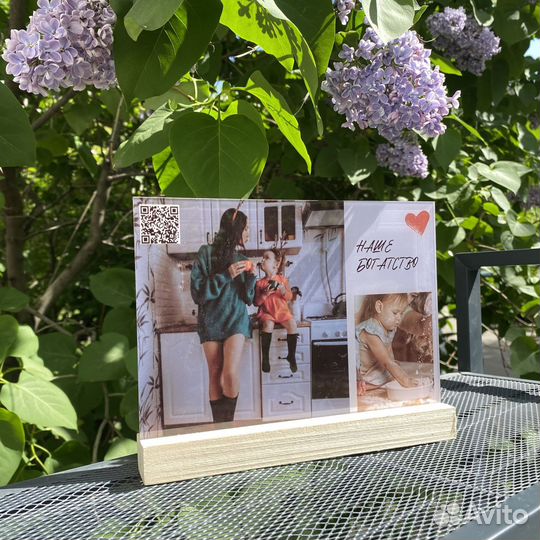 Витраж с вашим фото