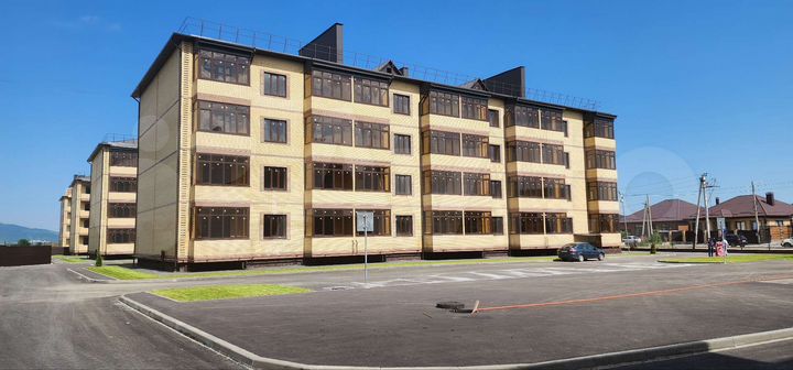 2-к. квартира, 68,4 м², 1/4 эт.