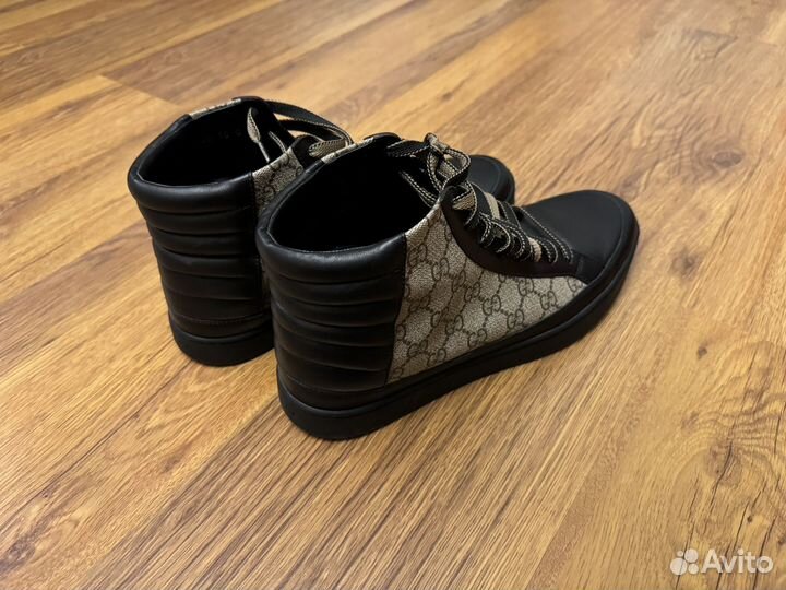 Gucci Supreme GG High Top кеды