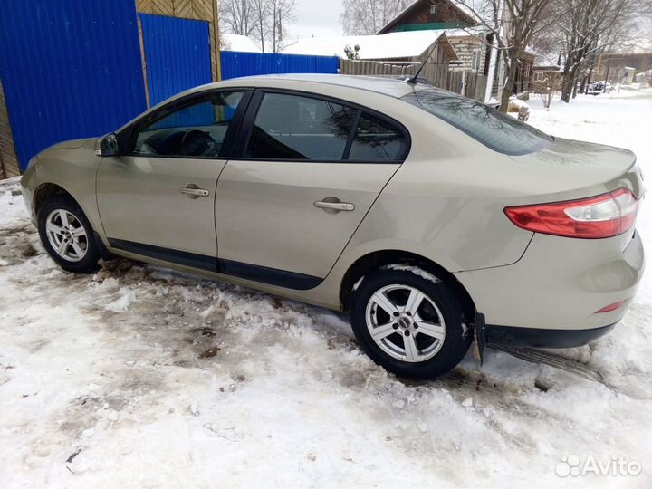 Renault Fluence 1.6 МТ, 2012, 260 000 км