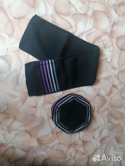 Комплект шапка и шарф женские