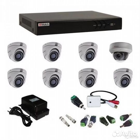 Видеонаблюдения. Hiwatch Весь новый