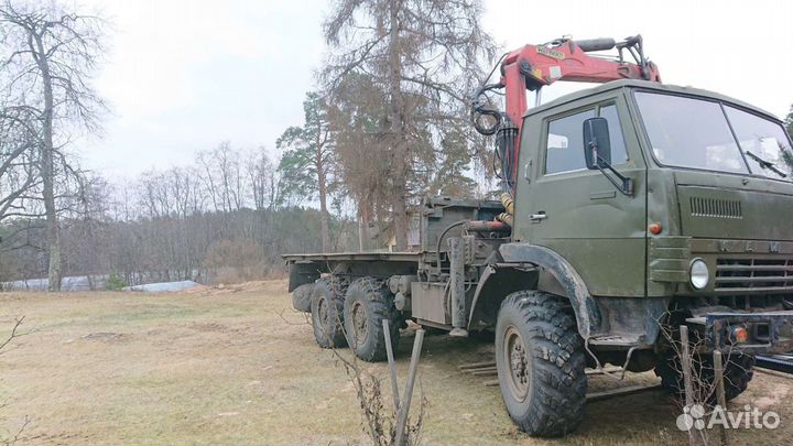 Услуги Камаз Вездеход Кран-манипулятор Кму