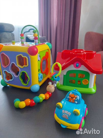Развивающие игрушки от 1 года пакетом