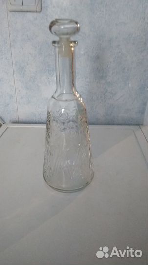 Графин стеклянный 0,5