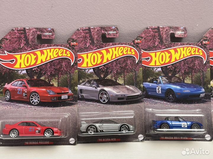 Hot wheels Japan Set 5pcs