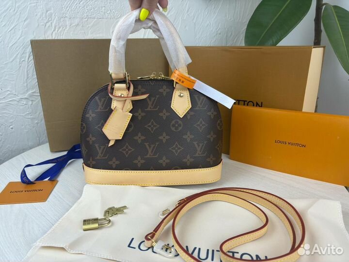 Сумка louis vuitton alma bb 2 цвета