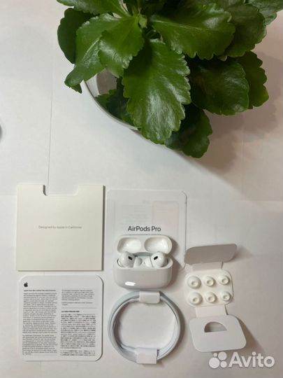 Airpods pro 2 (luxe premium + шупоподавление)