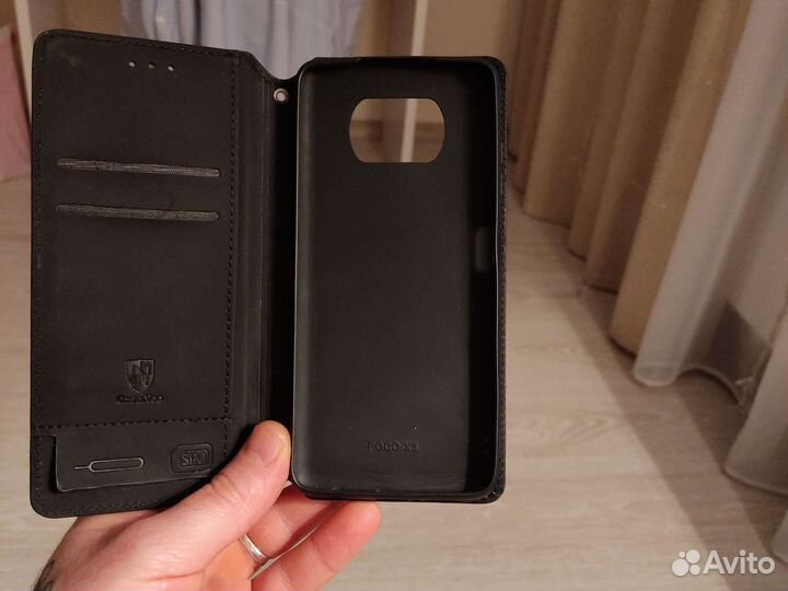 Чехол книжка на poco x3 pro