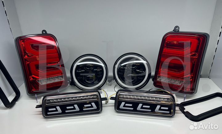 Комплект оптики на ниву нива 2121 2131