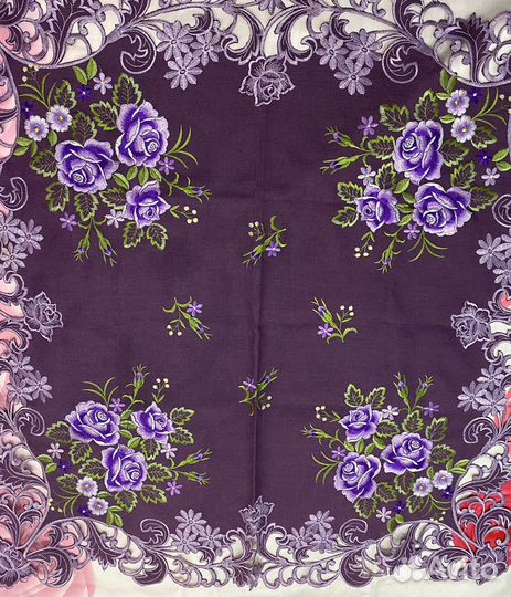 Скатерть льняная новая