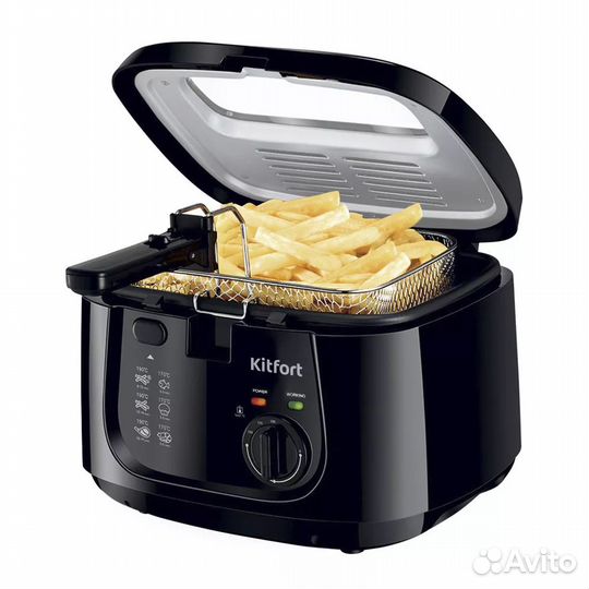 Фритюрница Kitfort кт-2018 черный