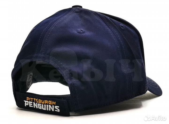 Бейсболка NHL Pittsburgh Penguins blue 47 Brand