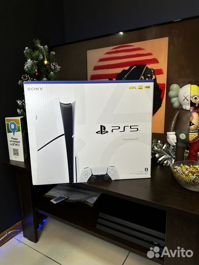 Sony playstation 5 slim с дисководом